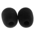 thumbnail image 2 of Cubierta de Esponja para Micrófono, Paquete de 20 Parabrisas - Cubiertas de Micrófono Negras Hugo Cubierta de la esponja del micrófono, 2 of 7