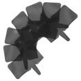 Acrylic Panel Point Support Topbathy 7Pcs Black Plastic Mesh Canvas Sheets for Embroidery Crochet ...