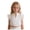 3-White, variant on Girls Crop Blouse German Dirndl Shirt Bavarian Oktoberfest Costume Breathable Flutter Sleeve Collar Tops White 7-8 Years