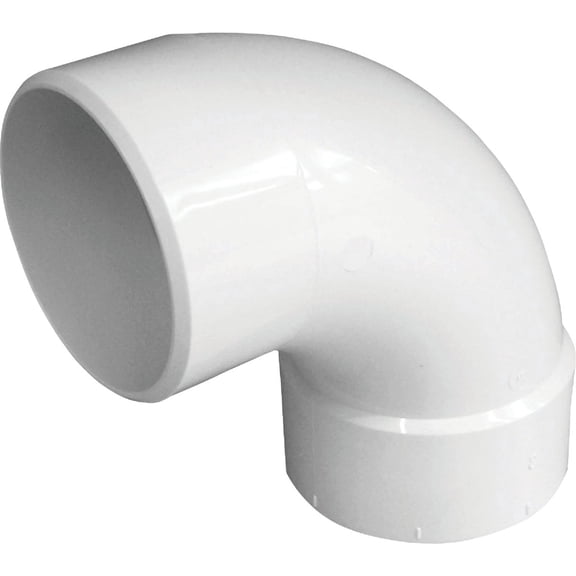 GENOVA 400 Series 42940 Street Pipe Elbow, 4 in Hub Spigot, 90 deg