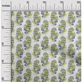 thumbnail image 2 of oneOone Cotton Poplin Light Green Fabric Paisleys Quilting Supplies Print Sewing Fabric By The Yard 42 Inch Wide, 2 of 6