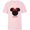 Soft Pink, variant on Disney Minnie Mouse Aunt Family Red Bow Family Mother’s Day - Short Sleeve T-Shirt for Kids - Customized-White