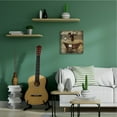 thumbnail image 2 of Stupell Industries Plaid Cabin Bathroom Country Wood Textured Design Canvas Wall Art by Lauren Gibbons, 2 of 6
