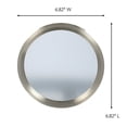 thumbnail image 3 of Command Bath Mirror, Satin Nickel, 1 Mirror, 2 Pairs Water Resistant  Strips, Bathroom Organization, 3 of 9