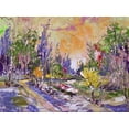 thumbnail image 2 of Chodyukov, Aleksander 18x15 Gold Ornate Wood Framed with Double Matting Museum Art Print Titled - Romantic Forest, 2 of 4