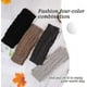 thumbnail image 5 of Guantes sin dedos BRI 4 pares gris oscuro Manoplas cálidas invierno elástico para mujer, 5 of 5