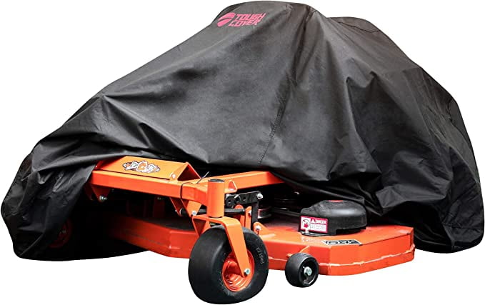 with Drawstring & Storage Bag Sulythw Zero-Turn Lawn Mower Cover 92Lx64Wx55H Heavy Duty 420D Polyester Oxford Waterproof Storage for Riding ZTR Lawn Mower Tractor Universal Fit Decks up to 60 
