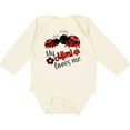 thumbnail image 3 of Inktastic My Mimi Loves Me with Cute Ladybugs Boys or Girls Long Sleeve Baby Bodysuit, 3 of 5