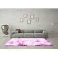 thumbnail image 3 of Ahgly Company Indoor Square Abstract Pink Modern Area Rugs, 6' Square, 3 of 4