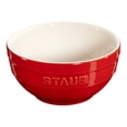 thumbnail image 1 of STAUB Ceramique 12 cm Ceramic Round Bowl, Cherry, 1 of 7