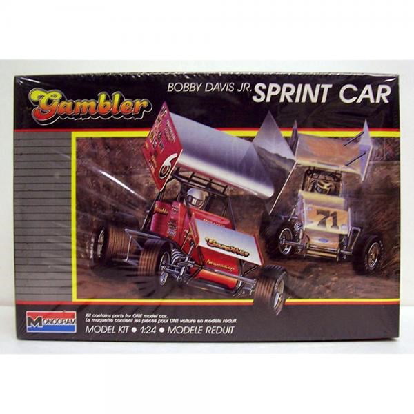 CD/_SC/_010 #1B Bobby Geldner   Tow Sprint Car   1:24 Scale DECALS