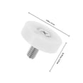 thumbnail image 2 of Nestingho 10pcs Round Drawer Pulley White Steel Nylon Guide for Furniture Hardware DIY Enthusiasts, 2 of 8