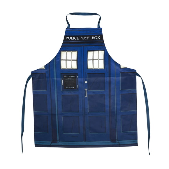 Seven20 Doctor Who Tardis Apron - Cook with Tardis