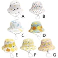 thumbnail image 3 of ZPAQI Adjustable Lovely Baby Cap Cotton Baby Girl Sun Hat Summer Outdoor Kids Children Infant Boys Girls Beach Bucket Hats, 3 of 19