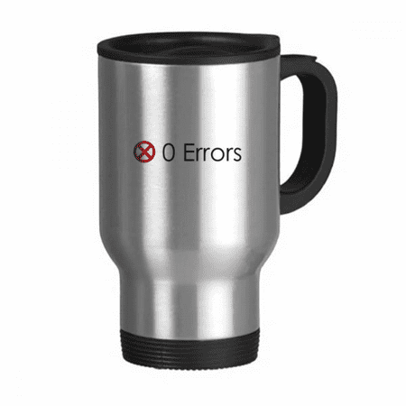 

Programmer Program Interface No Errors Travel Mug Flip Lid Stainless Steel Cup Car Tumbler Thermos