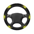 thumbnail image 5 of Cauagu Ball Print Car Steering Wheel Cover - Universal Car Accessory for Diverse Cars for Steering Wheel with a Diameter of 14.5"-15", 5 of 7