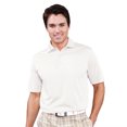 thumbnail image 1 of Monterey Club Men's Micro Weave Texture Solid Golf Polo Shirt #1091, 1 of 2