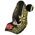 thumbnail image 6 of Bulopur Hibiscu Print Car Seat Cover Towels Front Seats Polynesian Car Seat Towel for Runners Anti-Slip Car Sweat Towel Seat Cover for Outdoor Soft Car Seat Protector Gift for Holiday, 6 of 8
