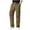 Z01-Yellow, variant on Momasggi Men's Fleece Lined Cargo Pants Relaxed Fit Straight Leg Pants Casual Winter Thermal Work Trousers with Multi-Pockets Big and Tall Pants Khaki 3XL