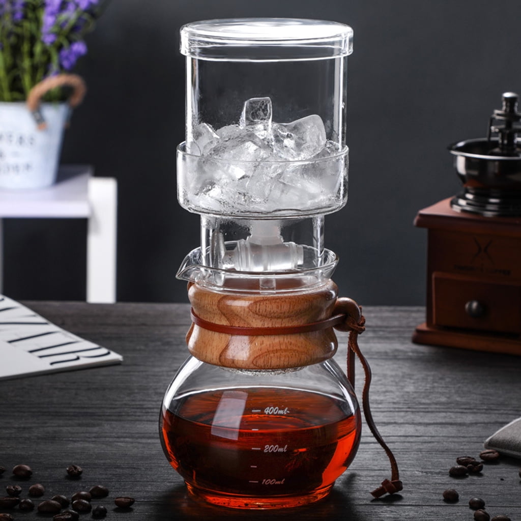 LUZkey Reusable Ice Drip Coffee Pot Coffee Machine