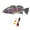 Grey4, variant on 2025 Upgraded Robotic Fishing Lure - Self-Swimming Electric Bionic Swimbait with Multi-Jointed Design for Freshwater & Saltwater Fishing