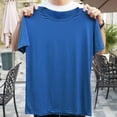 thumbnail image 5 of Taqqpue Mens Short Sleeve T-Shirts Crew Neck Loose Fit Workout Shirt Cotton Quick Stretch Drying Blouse Solid Color Gym Athletic Tee Shirts, 5 of 5