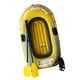 thumbnail image 4 of Bote inflable Kayak inflable con cerraduras de remos Bote flotante al aire libre Balsa de agua El medio tiene remos, 4 of 9