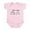 Petal Pink, variant on CafePress - Let's Just Taco 'Bout It Infant Bodysuit - Baby Light Bodysuit, Size Newborn - 24 Months