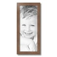 thumbnail image 2 of ArtToFrames 8x20 Inch Light Walnut Picture Frame, This Brown Wood Poster Frame is Great for Your Art or Photos, Comes with Regular Glass (4851), 2 of 8