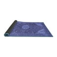 thumbnail image 2 of Ahgly Company Indoor Rectangle Medallion Blue Traditional Area Rugs, 8' x 12', 2 of 4