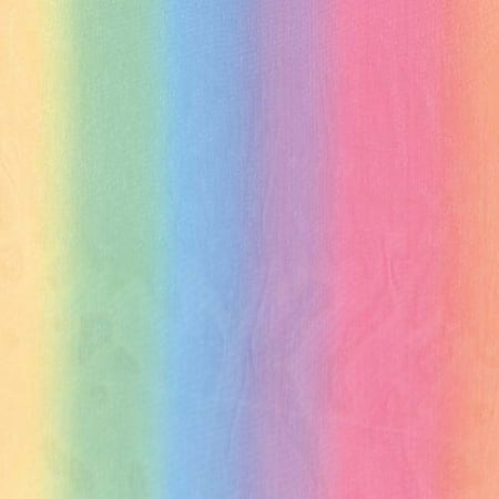 Springs Creative Rainbow Sheer Fabric