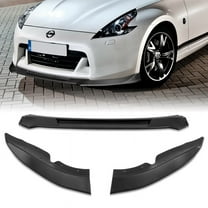 For 2009-2012 Nissan 370Z Z34 CT-Style Black Front Bumper Body Kit Spoiler Lip