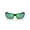 Matte Black/Green Mirror 580G, variant on Sunglasses For Men Brine II Mens Polarized Sunglasses - Fishing, Boating & Beach UV Protection - Size 59 - Matte Black/Sunrise Silver Mirror 580G