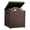 Brown, variant on ZYJOYY 51 Gallon Resin Deck Box, Outdoor Storage Box Waterproof for Patio, Garden, Pool, and Deck, Storage Solution for Cushions, Tools, Delivery Packages, Grey