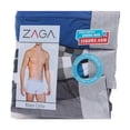 thumbnail image 4 of Bóxer Zaga para Hombre, Multicolor Corto a Cuadros 3 Piezas Talla CH, 4 of 4