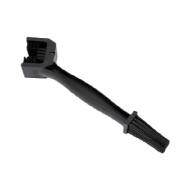 Cepillo limpiador de cadena de bicicleta, cepillo para bielas, resistente y portátil, para cadena de motocicleta, para bicicletas de montaña, ciclismo Negro