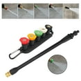Electric Pressure Washer Spray Wand Replacement Kit with 5 Nozzles