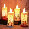 thumbnail image 2 of Christmas LED Candle Light Bright Flickering Flames Fake Candle Bulb Flames Fake Battery Operated Realistic Flames Fake Candle, 2 of 8
