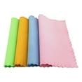 thumbnail image 2 of 10Pcs Eyeglasses Cleaning Cloth Microfiber Cleaning Cloths for Eyeglasses Camera Lens Cell Phones (Assorted Color), 2 of 6