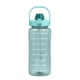 thumbnail image 1 of Botella de agua deportiva de 2 litros con pajita para hombre y mujer, botellas de agua para Fitness, botella de agua fría para exteriores con marcador de tiempo, Drinkware1, 1 of 4