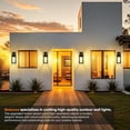 thumbnail image 7 of Nordic Hygge 14” Upgraded Motion Sensor Outdoor Wall Lights, 2-Pack, 7 of 7