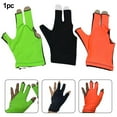 thumbnail image 3 of 1pcs Billiard Gloves Pool Gloves Snooker Gloves Left Hand 3 Fingers Breathable, 3 of 3