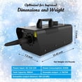 thumbnail image 2 of Máquina de nieve 1byone, 650 W, control remoto con cable, tanque de 300 ml, 2 of 6