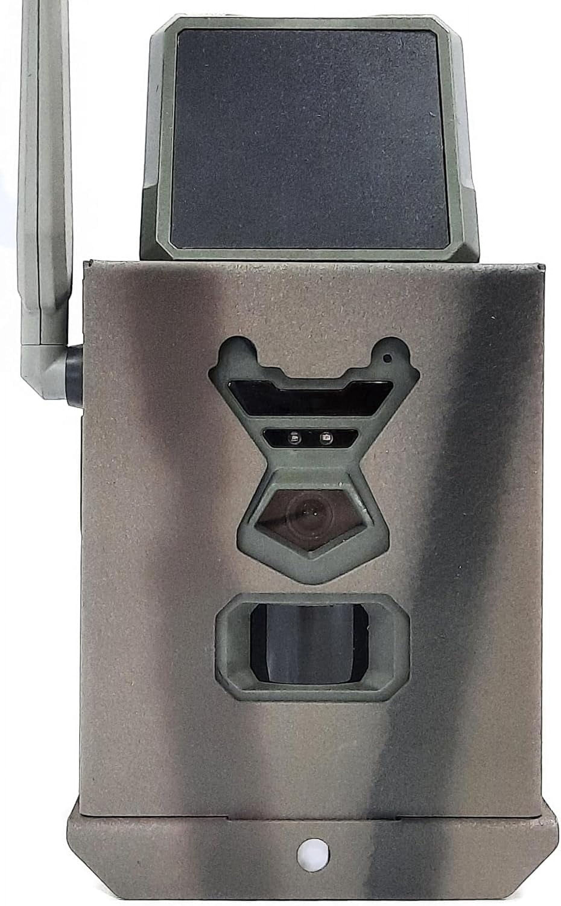 Steel Lock Box Protective Case Compatible with Spypoint Flex-S Solar Panel Trail Camera Security