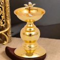 thumbnail image 6 of Ghee Lamp Holder, Tea Light Holder, Buddhist Altar Supplies, Alloy Tibetan Butter Lamp Holder, Candle Holder for Home Tabletop, Living Room D, 6 of 8