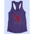 thumbnail image 3 of Love Will Cure Quote  Racerback Tank Women -Image by Shutterstock, Female Medium, 3 of 4