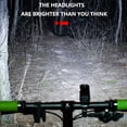 thumbnail image 3 of SUTENGDA 1pc Bike Light  USB Rechargeable LED Bicycle Lights  6 Modes MTB Flashlight Bicycle Headlight For Outdoor Cycling, 3 of 7