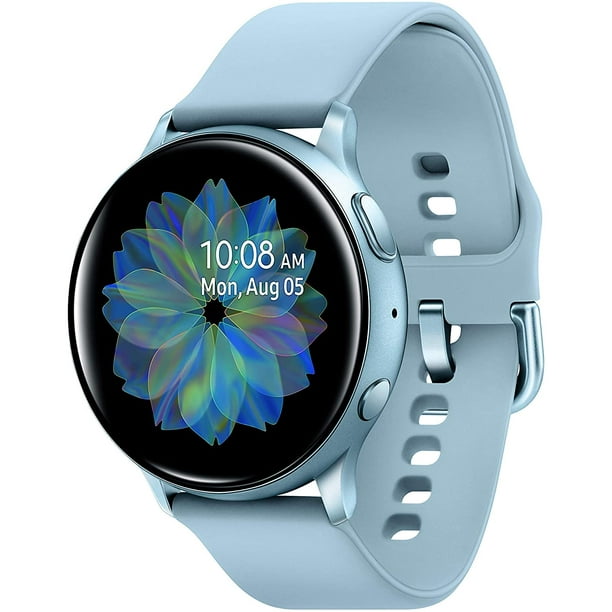 Refurbished 40mm Samsung Galaxy Watch Active 2 Cloud Silver - Walmart.com - Walmart.com