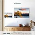 thumbnail image 4 of Elephant Stock Wanaka Lake Landscape Wall Art - Horizontal Canvas Wall Art - Living Room Wall Decor - Photography Nature Canvas - Blue And Yellow Decor - 12" x 8", 4 of 8