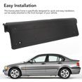 thumbnail image 3 of Number Plate Frame, Easy Installation 51117030592 Front Bumper License Plate Holder  for 3 Series E46 Sedan, 3 of 8